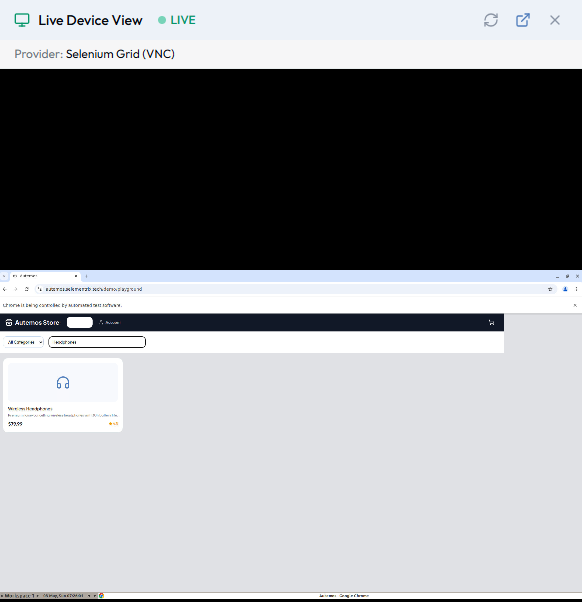 Live Device View