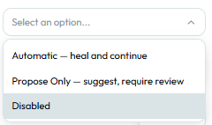 Healing Modes