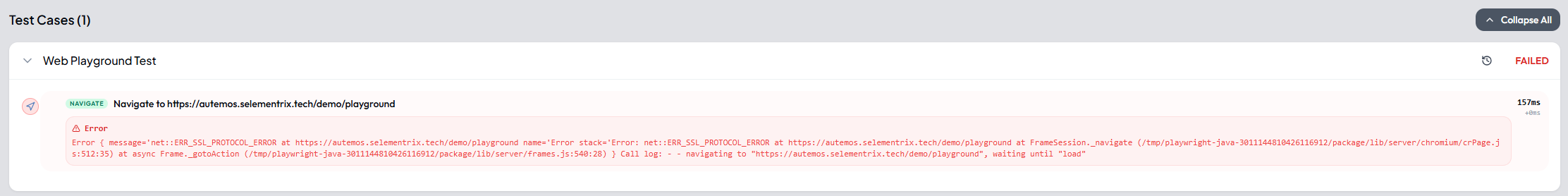 Error Details