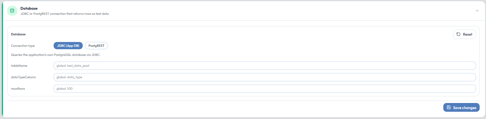 Database connections